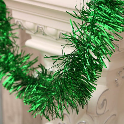 200cm Christmas Tinsel Garland Sparkling Hanging Decoration for Christmas Tree