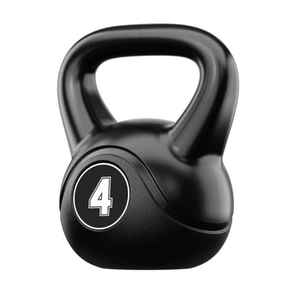 Coated Kettlebells HDPE Kettle Bells Heavy Weight for Home Gym