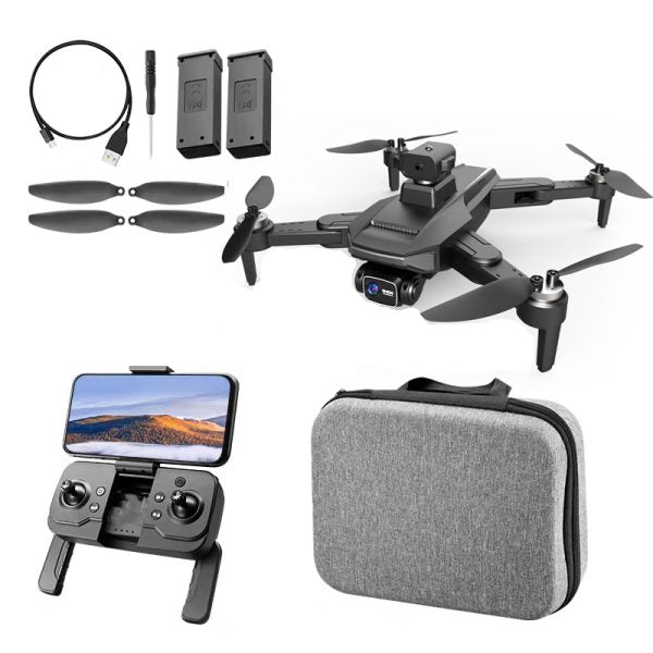 APP+Remote Control HD-Dual Camera Drone With 2-Batteries