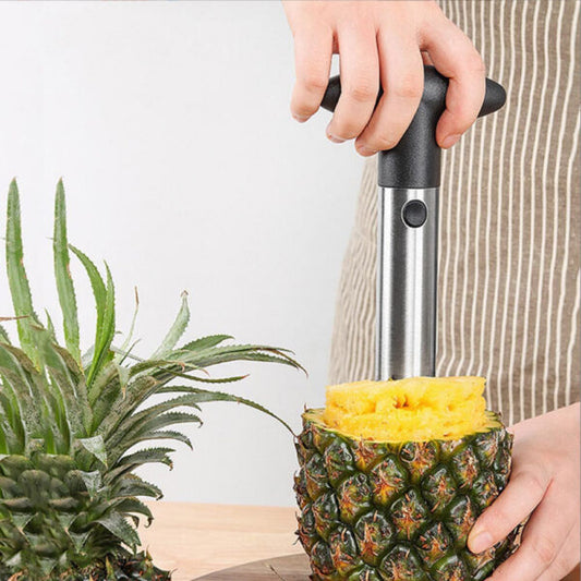 Stainless Steel All In One Pineapple Slicer