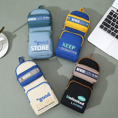 School Bag Pencil Case, Large Capacity 86335