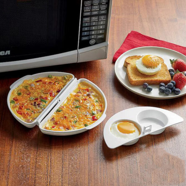 Microwave 2 Way Egg Cooker