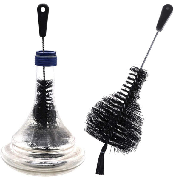 Glass Bottle Base Cleaning Brush For Shisha