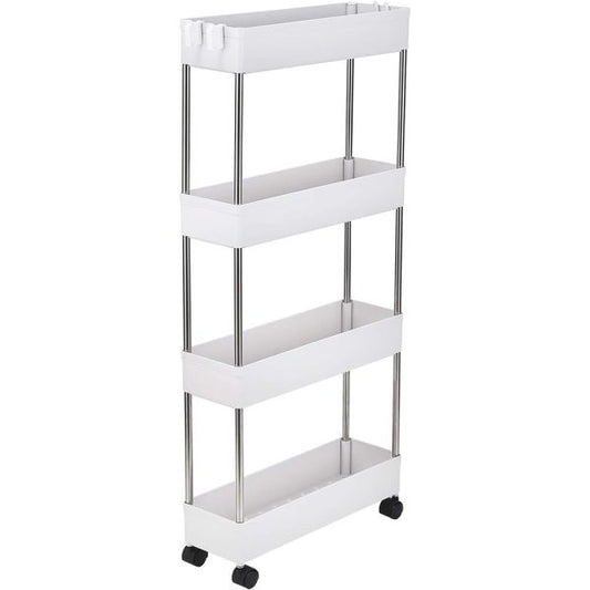 Layer Slim Storage Cart Rolling Storage Cart