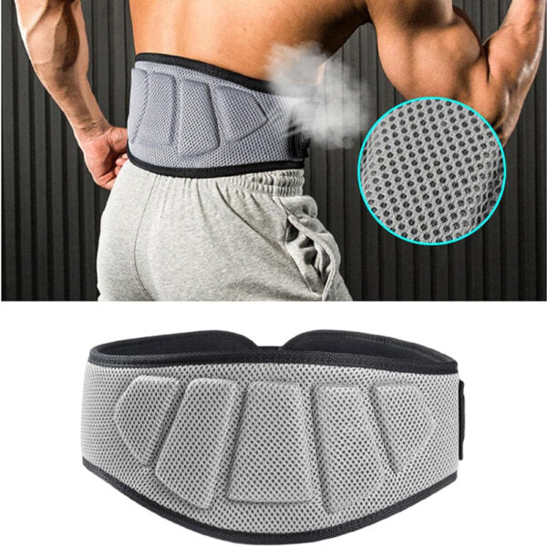 Adjustable Back Support Exercise Belt With Heavy-Duty Metal Locking Buckle for Men & Women