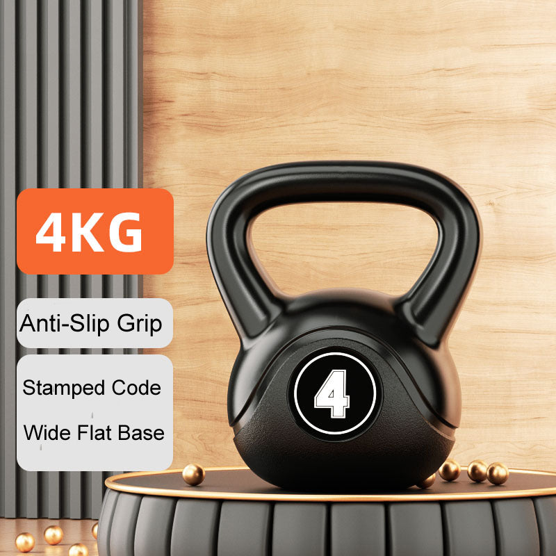 Coated Kettlebells HDPE Kettle Bells Heavy Weight for Home Gym