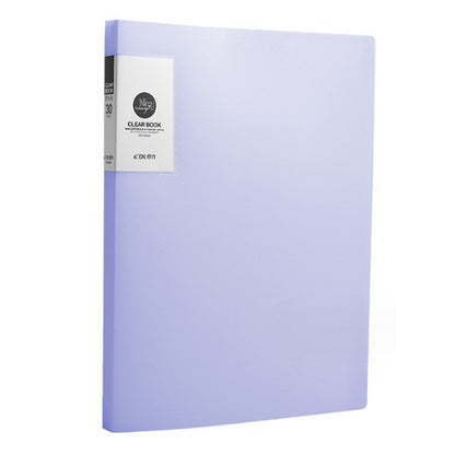 A4 30-Pages Clear Storage Book