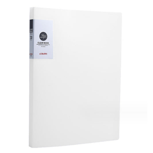 A4 30-Pages Clear Storage Book