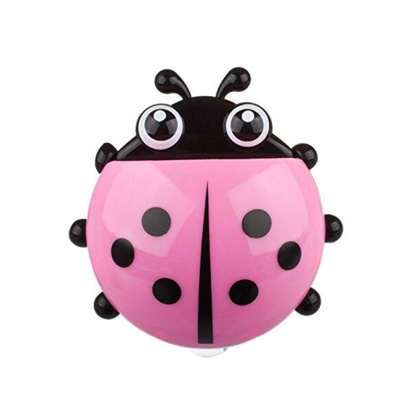 Ladybug Toothbrush Wall Suction