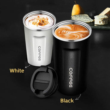 Travel Double Wall Vacuum Stainless Steel Coffee Cup