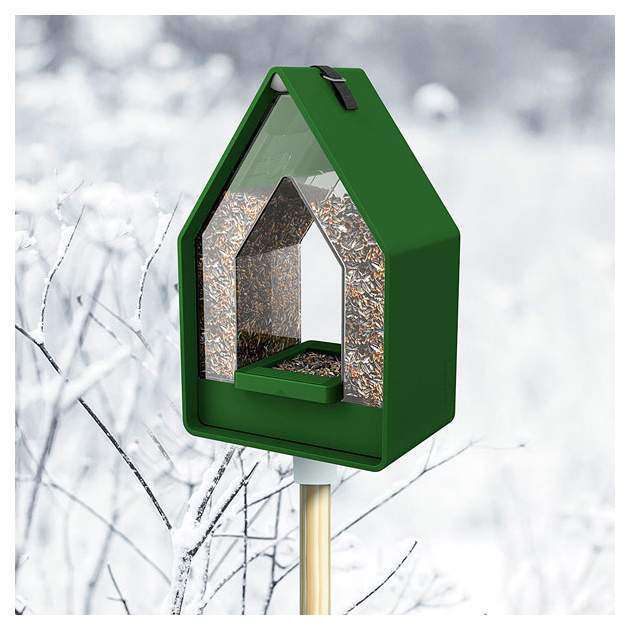 Emsa Bird Feeding House – 516412 – Dark Green