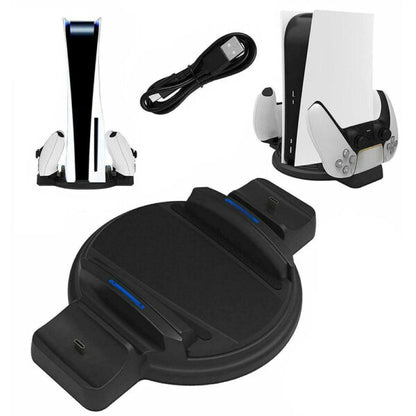 Dual Controller Charging Dock & Console Stand For PS5