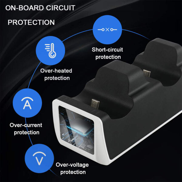 Dual Controller Charging Station PS5