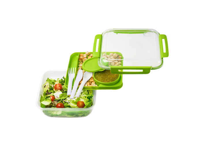 Memory Lunch / Salad Box 1.7L & 1.1L by Rotho Switzerland