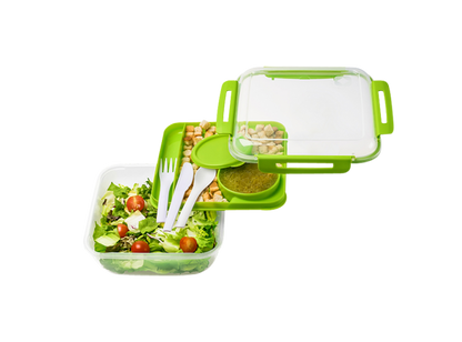 Memory Lunch / Salad Box 1.7L & 1.1L by Rotho Switzerland