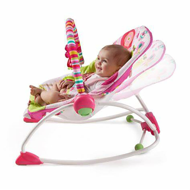 Bright Starts 10125 Infant To Toddler Rocker Rasberry G