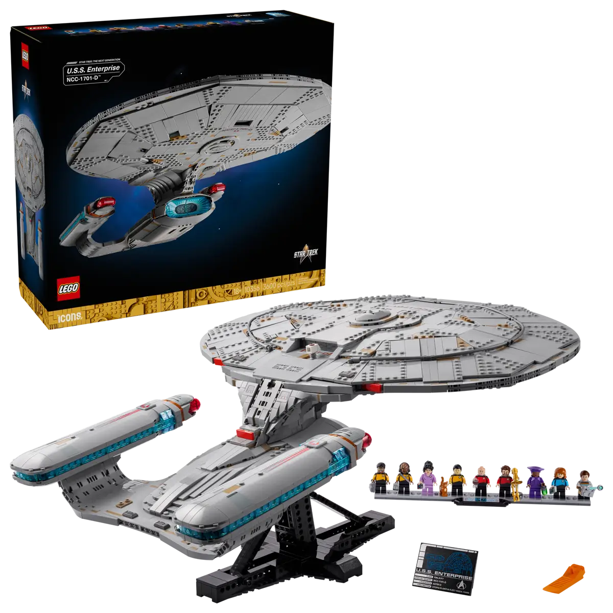 Lego Star Trek: U.S.S. Enterprise NCC-1701-D (10356)