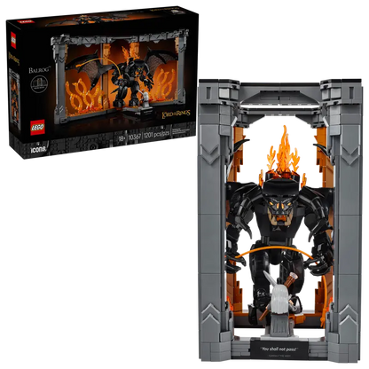 Lego The Lord of the Rings: Balrog™ Book Nook (10367)
