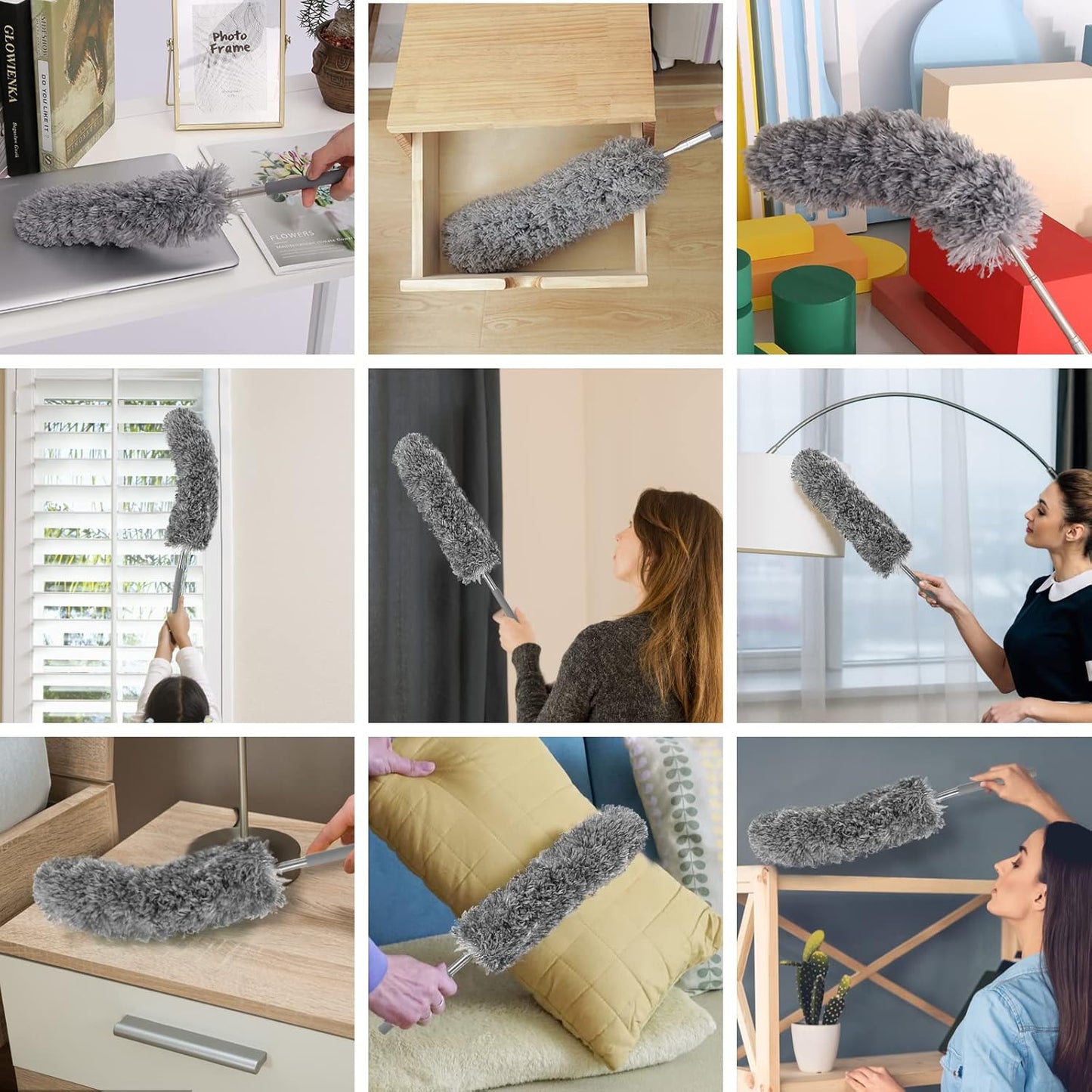 Danny Home Extendable Feather Duster 80cm-250cm