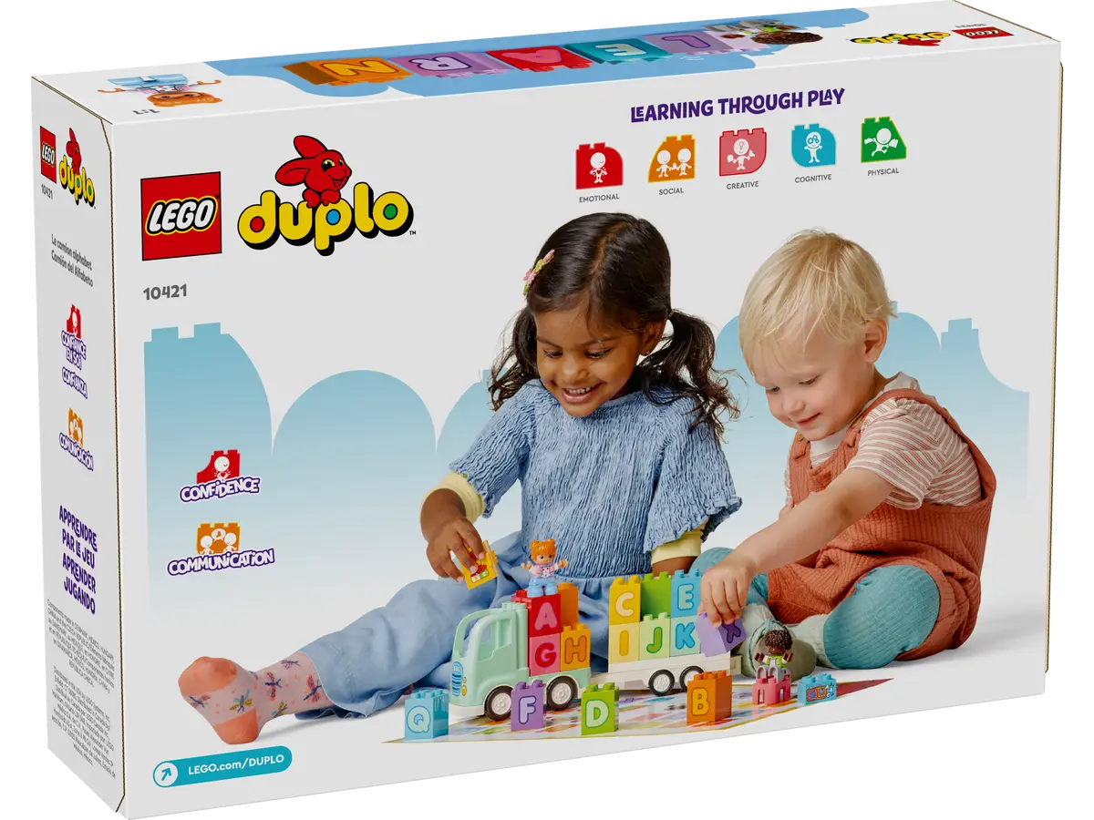 Lego Duplo Alphabet Truck Building (10421)