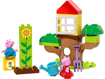 Lego Duplo Peppa Pig Garden And Tree House