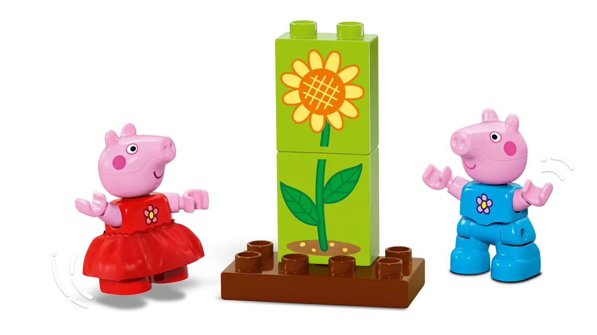 Lego Duplo Peppa Pig Garden And Tree House