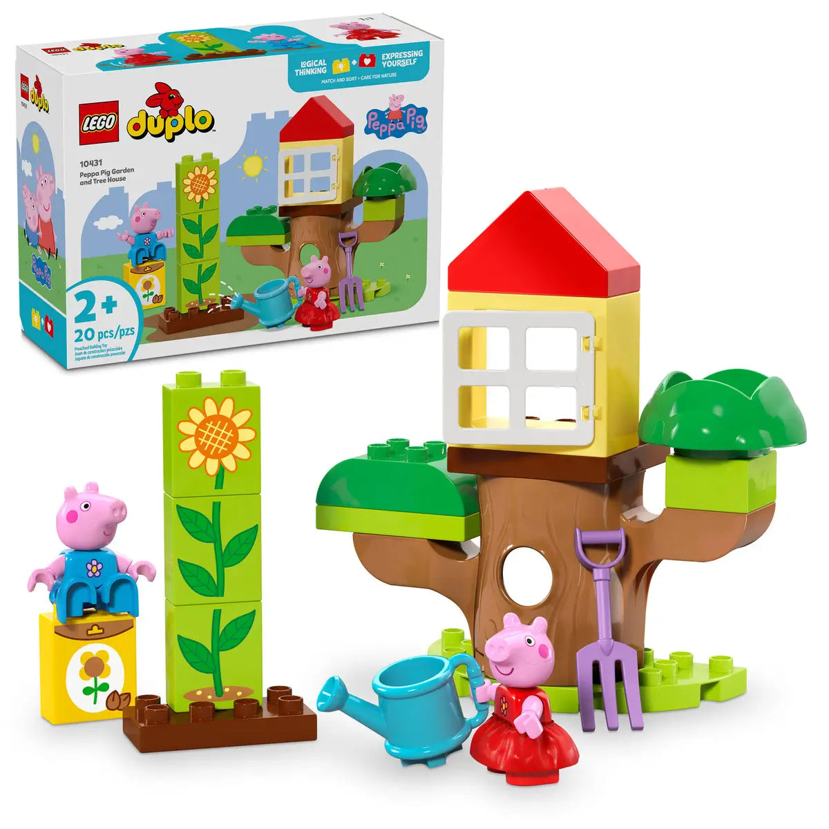 Lego Duplo Peppa Pig Garden And Tree House