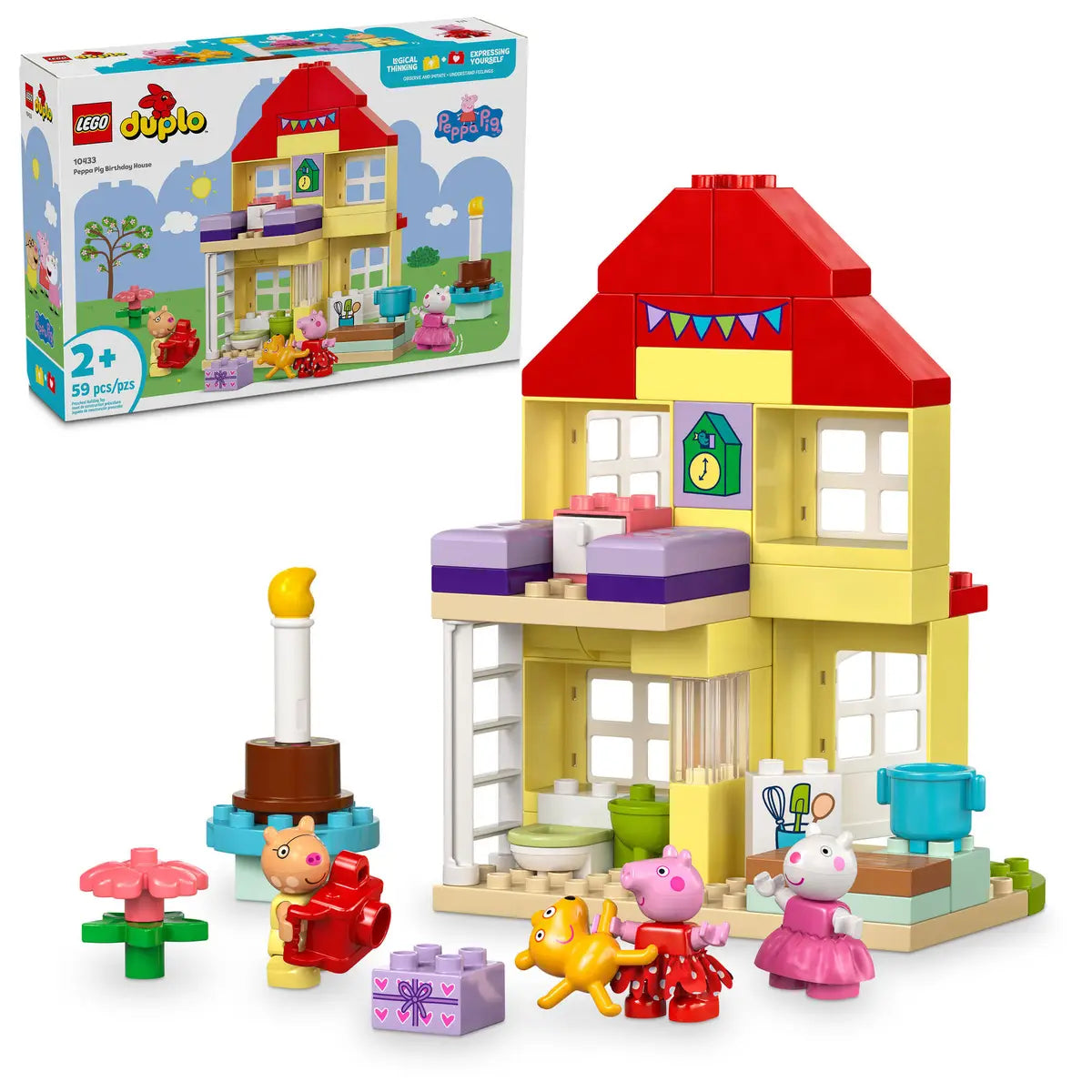 Lego Duplo Peppa Pig Birthday House (10433)