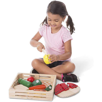 Melissa & Doug Wooden Cutting Food