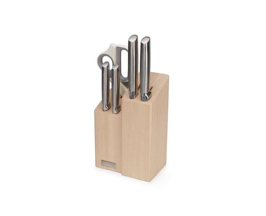 Elevate fusion 5pcs knife & scissor block By Joseph Joseph