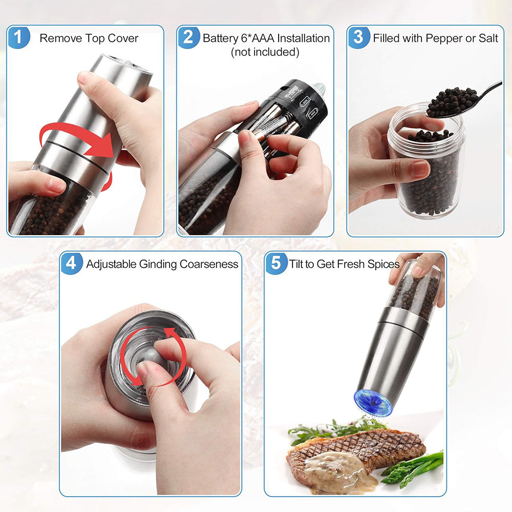 KLT Gravity Electric Pepper Grinder KYMQ-53B