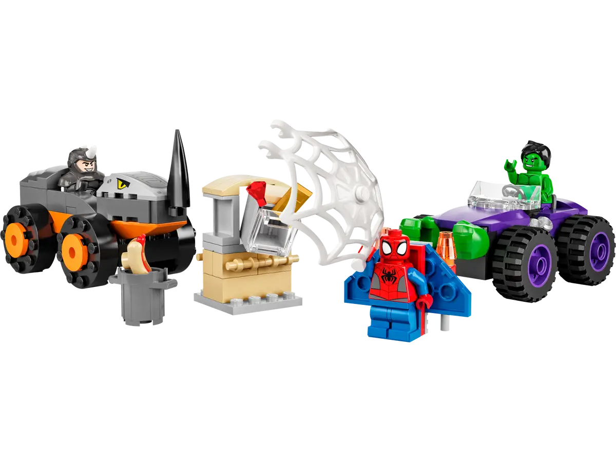 Lego Hulk vs. Rhino Truck Showdown Marvel (10782)