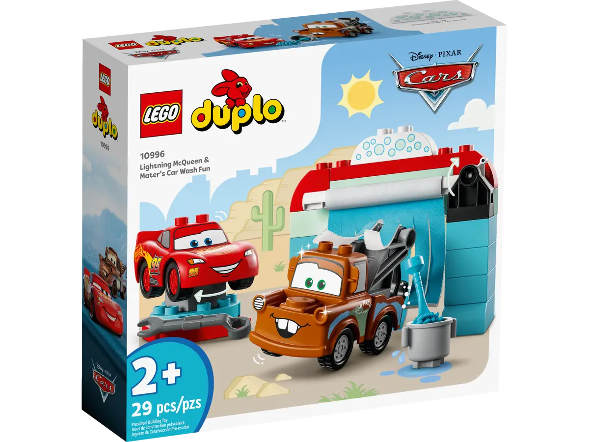 Lightning McQueen & Mater's Car Wash (10996)