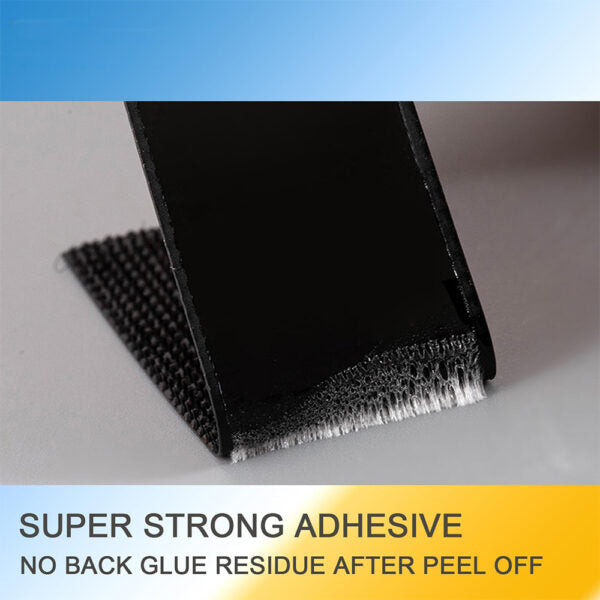 Strong Hook and Loop Strips with Sticky Back 200×2.50cm
