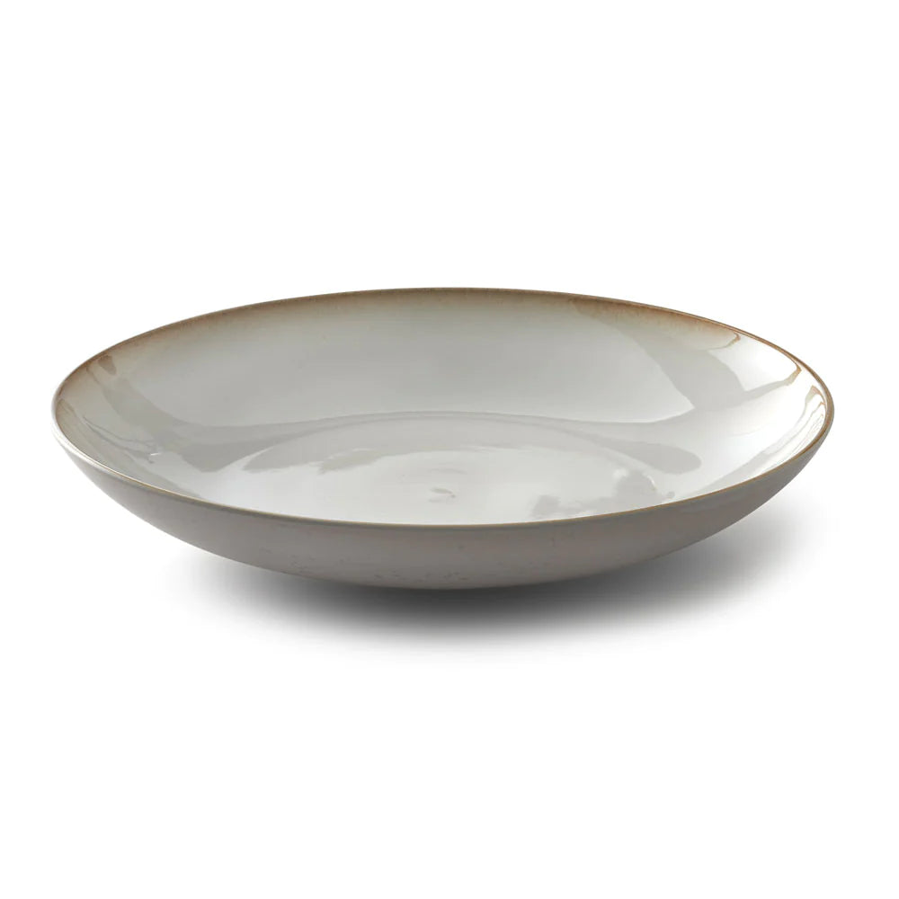 Stoneware Dish 40 cm Cream, Cream (11288)