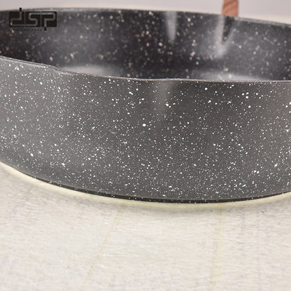 DSP Toughened Non-Stick Frypan With Lid CA005-CD24-Black
