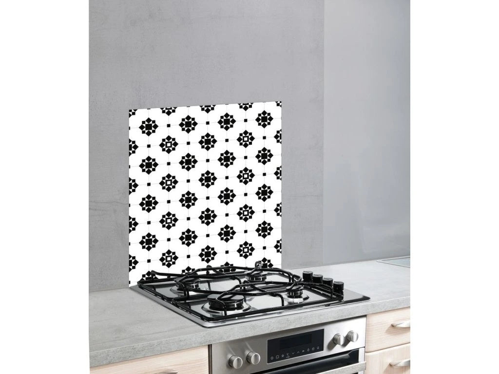 Nano-glass back wall Arabesque 60×70 cm By Wenko.de