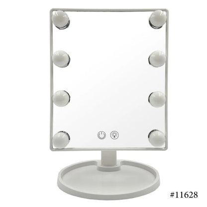 Rotating Illuminated Mirror with 8 Lights