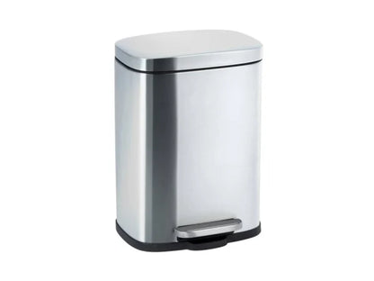 Leno Stainless Steel Cosmetic Pedal Bin , Easy-Close 5 ltr by Wenko – Germany