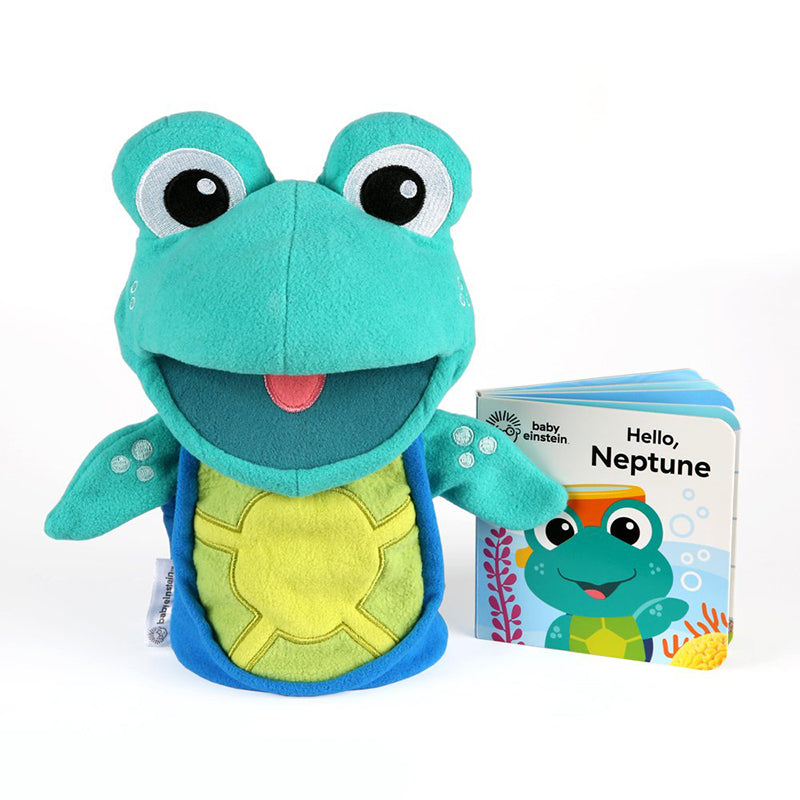 Baby Enstein 11734 Storytime With Neptune Puppet & Book