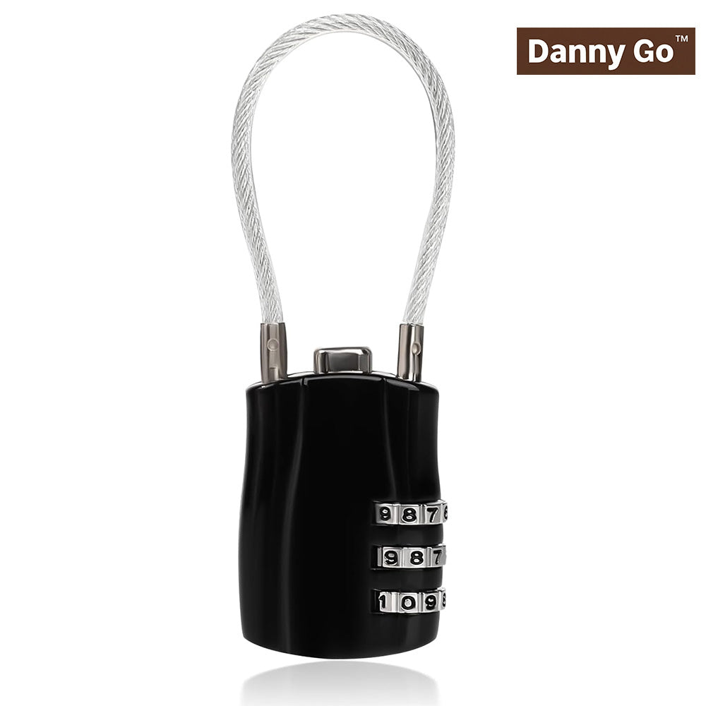 Danny Go 3-Digit Combination Cable Lock DT021