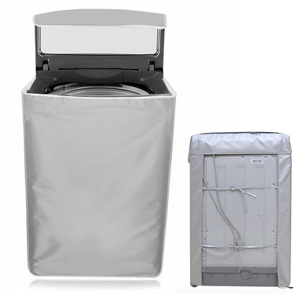 Waterproof & Dustproof  Top LoadWashing Machine Cover Suitable for 7-8 Kg – Grey