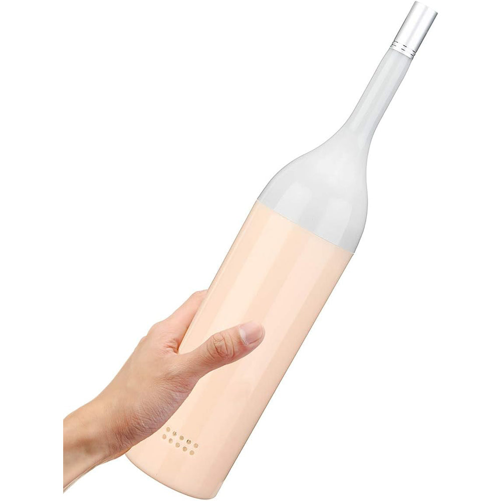 Creative Wine Bottle Shape Toilet Cleaning Brush With Base