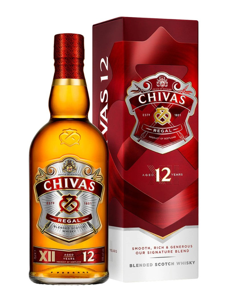 Chivas Blended Whiskey 12YO Case Of (12)
