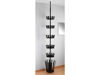 Telescopic shoe and boot rack Achilles (30 pairs) By Wenko.de