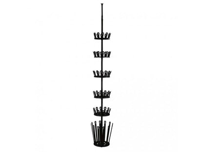 Telescopic shoe and boot rack Achilles (30 pairs) By Wenko.de
