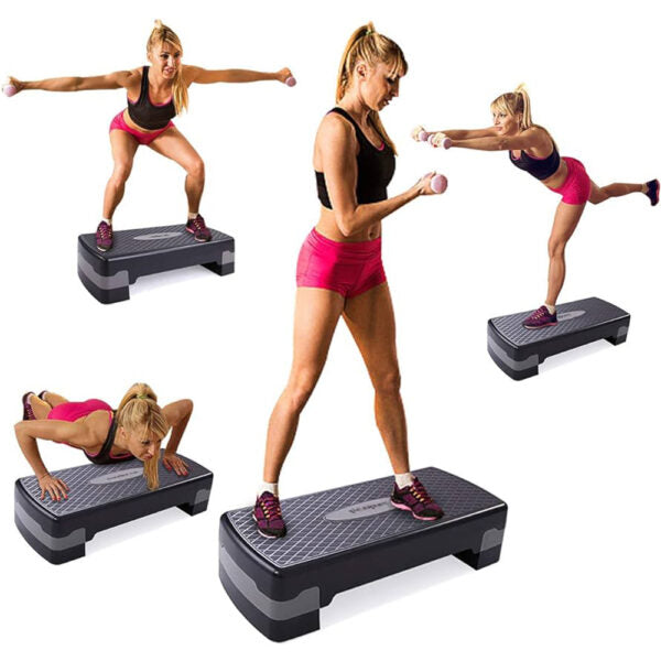 Heavy Duty Aerobic Stepper With 2 Levels