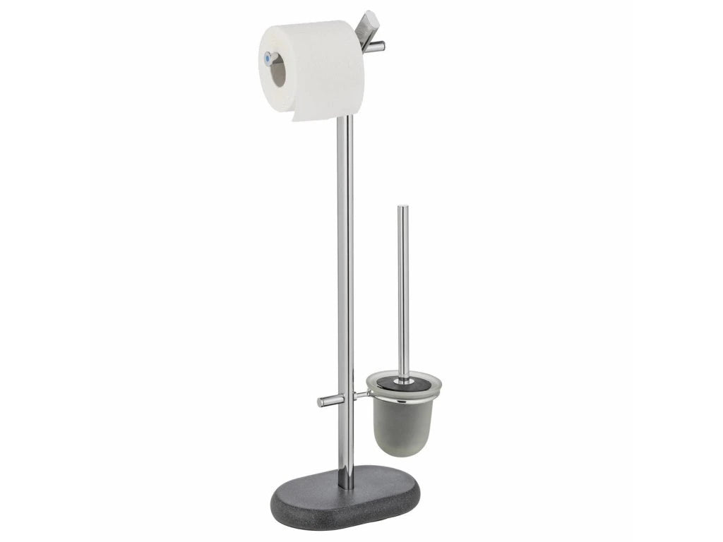 Puro stand-alone toilet set, anthracite By Wenko.de