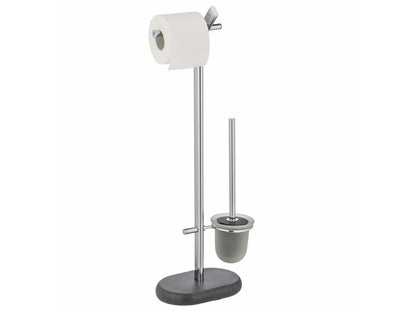 Puro stand-alone toilet set, anthracite By Wenko.de