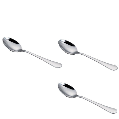 PROUD 3-Pieces Stainless Steel Teaspoons Silverware Set
